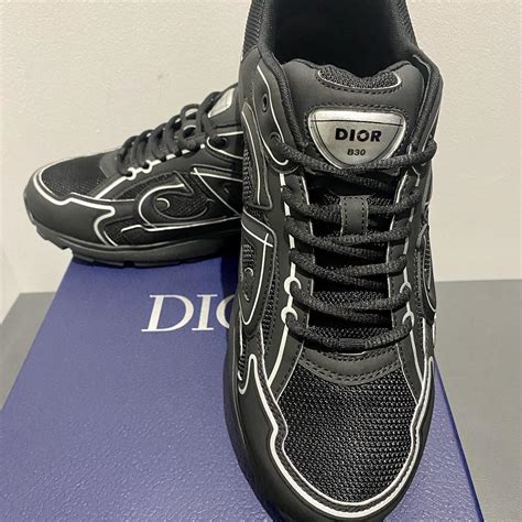 dior runners black